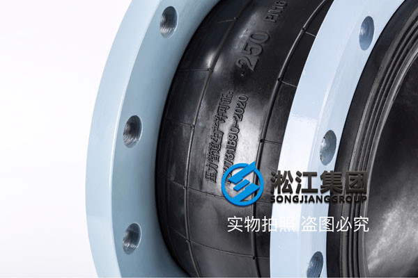 橡胶避震喉,DN250-PN1.6-20#,双法兰面连接
